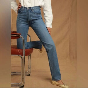 Rouje Paris Montmarte Vintage Wash Jeans Size 28 Blue